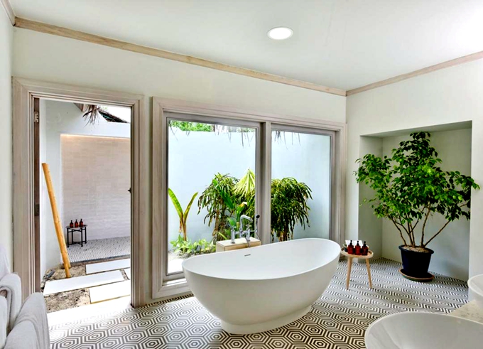 房型内部设施图片参考，如无边泳池与电视及音响， 心静轩泳池别墅-Sanctuary Pool Villa maldievs(肯尼呼拉岛|卡努呼拉 Kanuhura Maldives) 